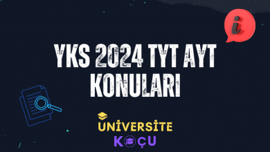YKS 2024 TYT AYT Konuları