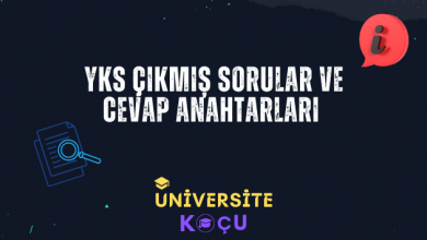 YKS Cikmis Sorular ve Cevap Anahtarlari 1 1