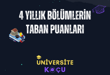 4 Yıllık Üniversite Bölümleri