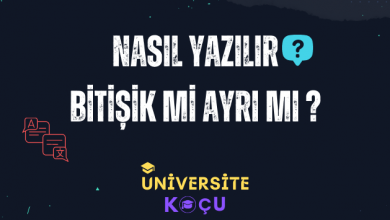 NASIL YAZILIR BITISIK MI AYRI MI