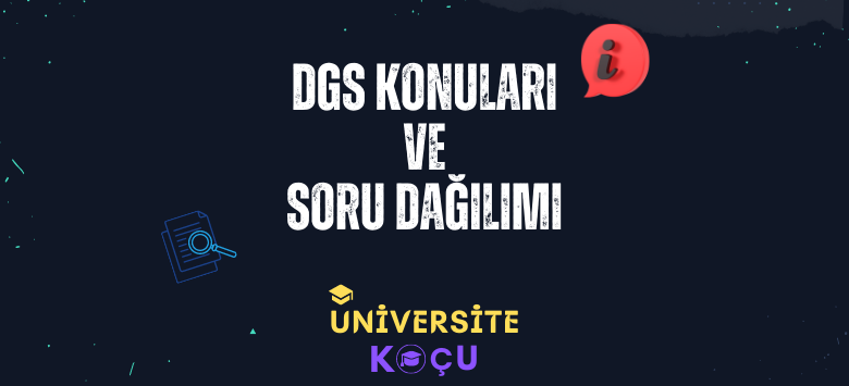 2024 DGS Konuları ve Soru Dağılımı (ÖSYM) dgs Konulari ve soru dagilimi