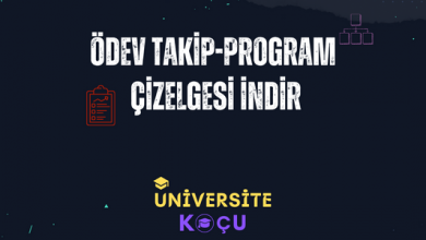 Ödev Takip Çizelgesi