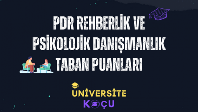 2024 PDR Rehberlik Ve Psikolojik Danışmanlık Taban Puanları