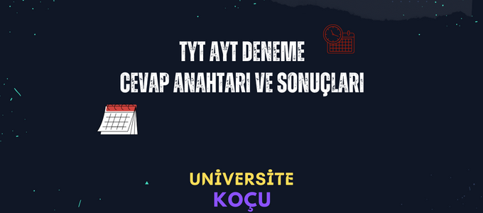 deneme cevap anahtari 1