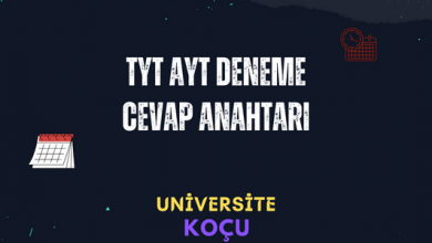 deneme cevap anahtari